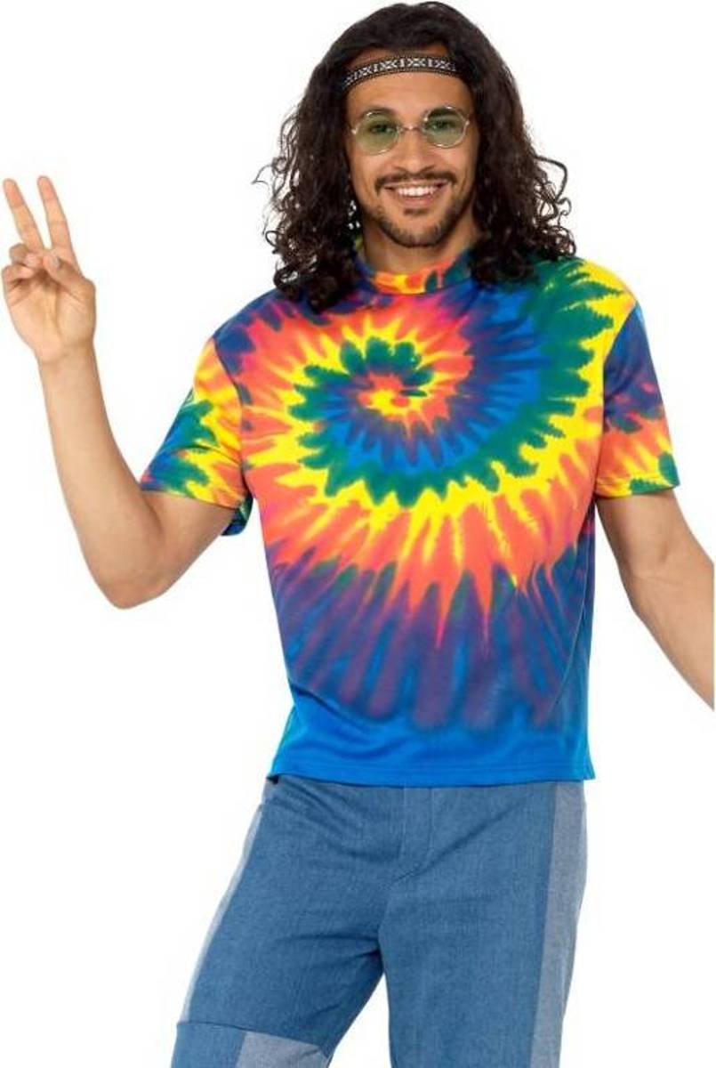 Hippie Shirt Tie Dye Heren | maat L/XL